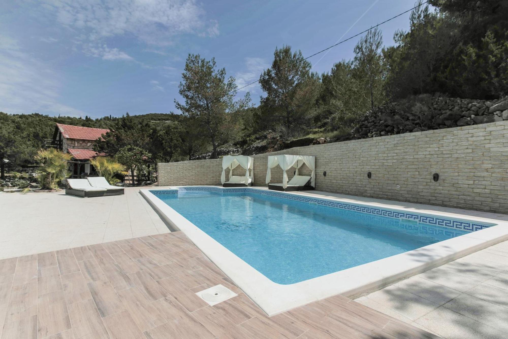 Villa Mendes Zastražišće Esterno foto